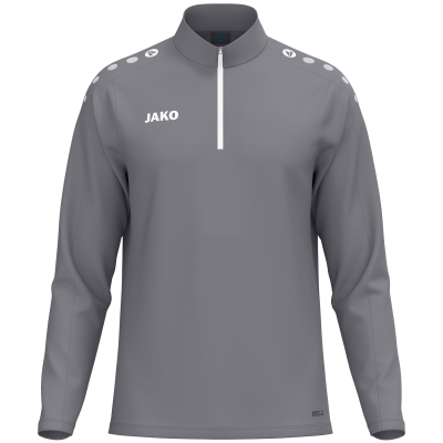 Jako One ziptop majica dugih rukava – siva_EliteSport