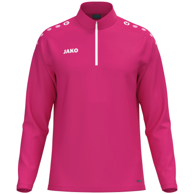 Jako One ziptop majica dugih rukava – žarko roza_EliteSport