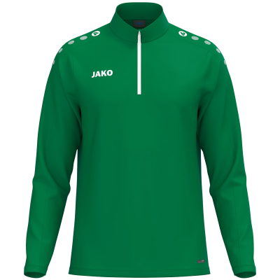 Jako One ziptop majica dugih rukava – zelena_EliteSport