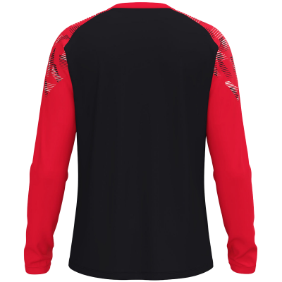 Jako Sonic majica dugih rukava — crna/crvena_EliteSport