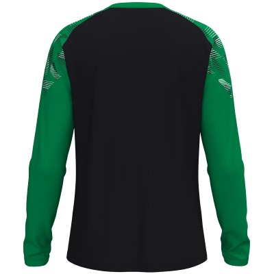 Jako Sonic majica dugih rukava — crna/zelena_EliteSport