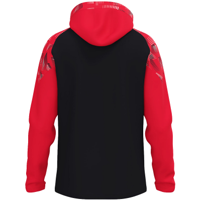 Jako Sonic jakna s kapuljačom – crna/crvena_EliteSport