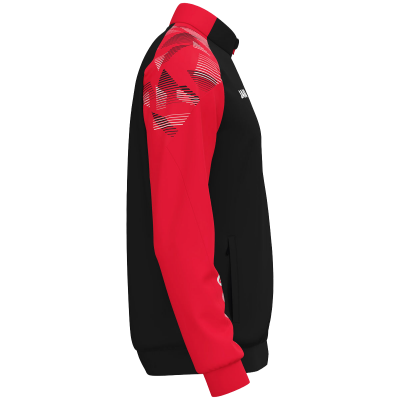 Jako Sonic poliester jakna – crna/crvena_EliteSport