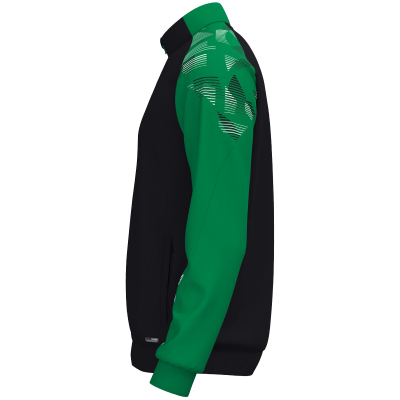 Jako Sonic poliester jakna – crna/zelena_EliteSport
