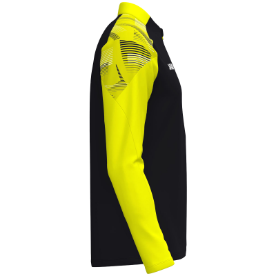 Jako Sonic ziptop majica dugih rukava – crna/žuta_EliteSport