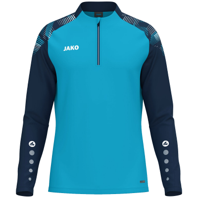 Jako Sonic ziptop majica dugih rukava – nebesko plava/tamno plava_EliteSport