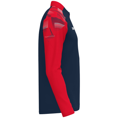 Jako Sonic ziptop majica dugih rukava – tamno mornarsko plava/crvena_EliteSport