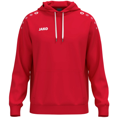 Jako One pamučna majica s kapuljačom — crvena_EliteSport