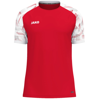 Jako Sonic majica kratkih rukava — crvena/bijela_EliteSport