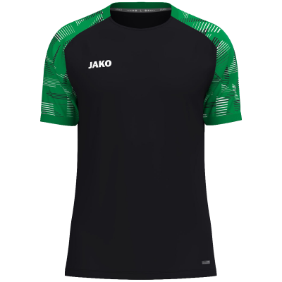 Jako Sonic majica kratkih rukava — crna/zelena_EliteSport