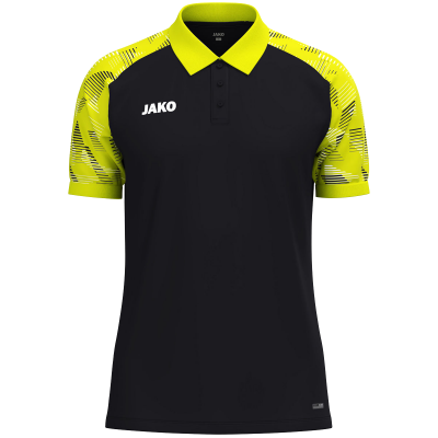 Jako Sonic polo majica kratkih rukava – crna/žuta_EliteSport