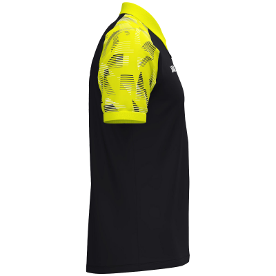 Jako Sonic polo majica kratkih rukava – crna/žuta_EliteSport