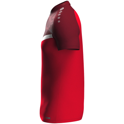 Jako Iconic polo majica kratkih rukava – crvena/bordo_EliteSport