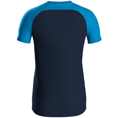 Jako Iconic polo majica kratkih rukava – nebesko plava/tamno plava/neon žuta_EliteSport