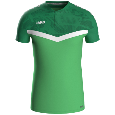 Jako Iconic polo majica kratkih rukava – svijetlo zelena/zelena_EliteSport