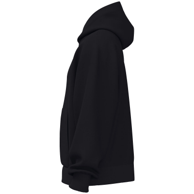 Jako Wardrobe majica s kapuljačom — crna — crna_EliteSport