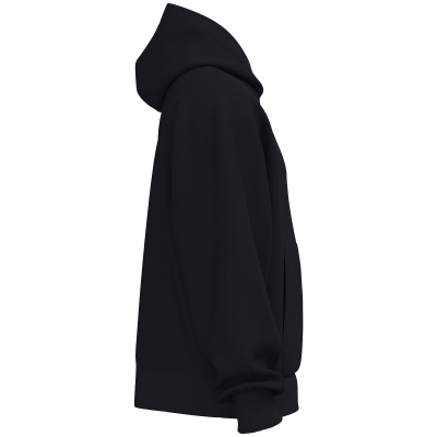 Jako Wardrobe majica s kapuljačom — crna — crna_EliteSport