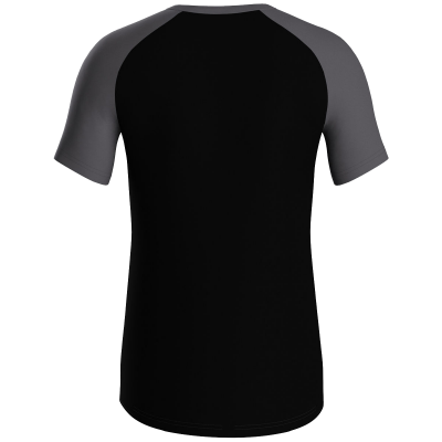 Jako Iconic poliester majica kratkih rukava — crna/antracit_EliteSport