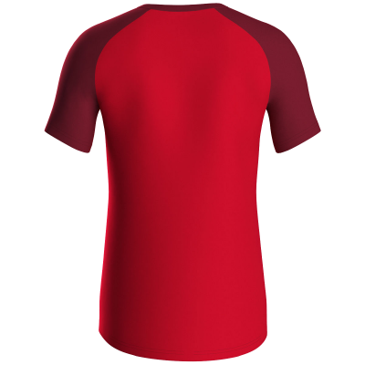 Jako Iconic poliester majica kratkih rukava — crvena/bordo_EliteSport