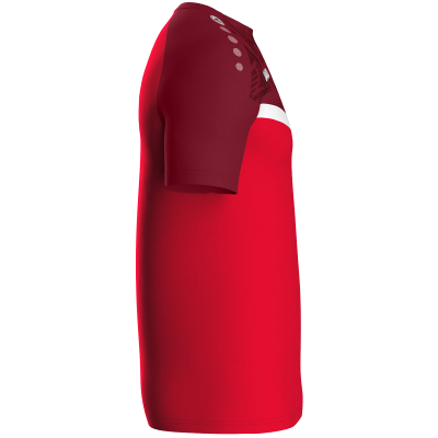 Jako Iconic poliester majica kratkih rukava — crvena/bordo_EliteSport