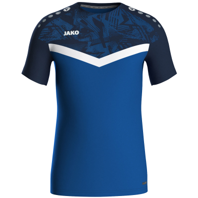 Jako Iconic poliester majica kratkih rukava — plava/tamno plava_EliteSport