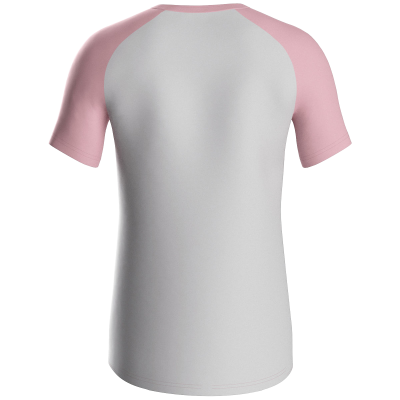 Jako Iconic poliester majica kratkih rukava — svijetlo roza/siva_EliteSport