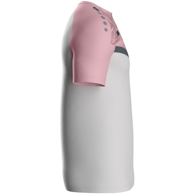 Jako Iconic poliester majica kratkih rukava — svijetlo roza/siva_EliteSport