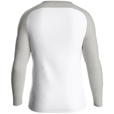 Jako Iconic sweat majica dugih rukava — bijela/siva_EliteSport
