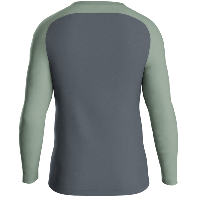Jako Iconic sweat majica dugih rukava — sivo zelena/siva_EliteSport