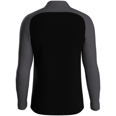 Jako Iconic ziptop majica dugih rukava – crna/antracit_EliteSport