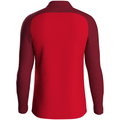 Jako Iconic ziptop majica dugih rukava – crvena/bordo_EliteSport