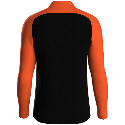 Jako Iconic ziptop majica dugih rukava – narančasta/crna_EliteSport