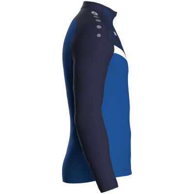 Jako Iconic ziptop majica dugih rukava – plava/tamno plava_EliteSport