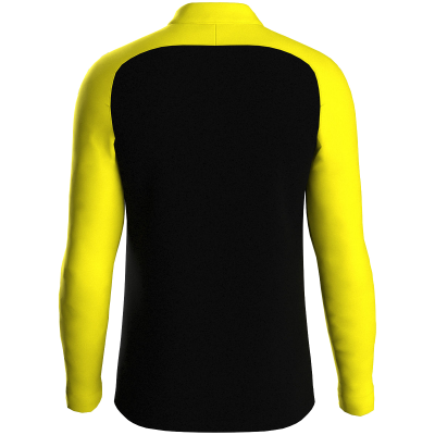 Jako Iconic ziptop majica dugih rukava – žuta/crna_EliteSport