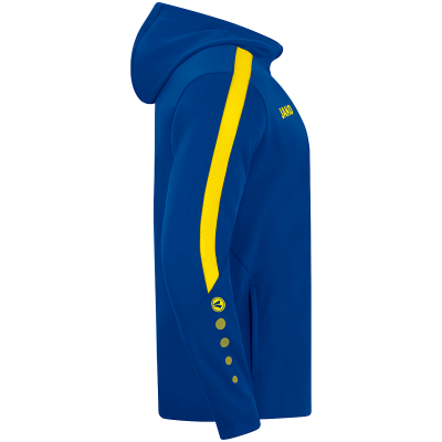 Jako Power jakna s kapuljačom – plava/žuta_EliteSport