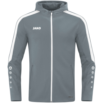 Jako Power jakna s kapuljačom – siva_EliteSport
