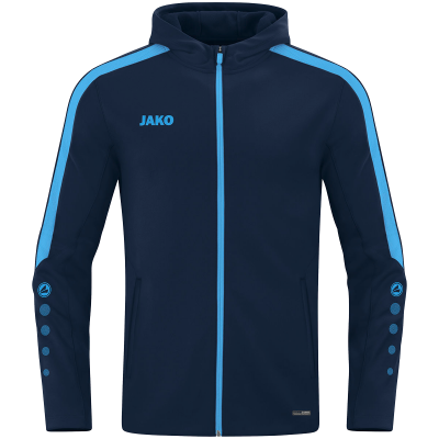 Jako Power jakna s kapuljačom – tamno plava_EliteSport