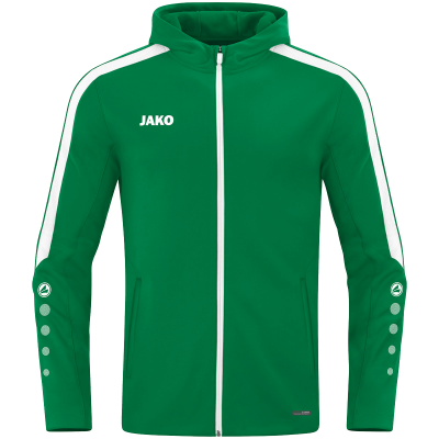 Jako Power jakna s kapuljačom – zelena_EliteSport