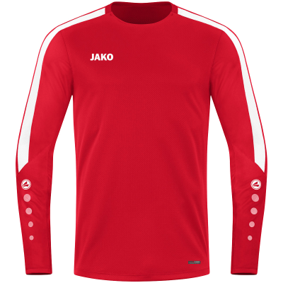 Jako Power majica dugih rukava — crvena_EliteSport