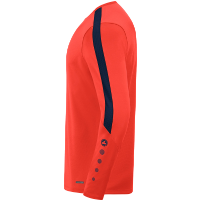 Jako Power majica dugih rukava — neon narančata_EliteSport