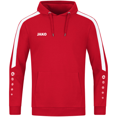 Jako Power majica s kapuljačom — crvena_EliteSport