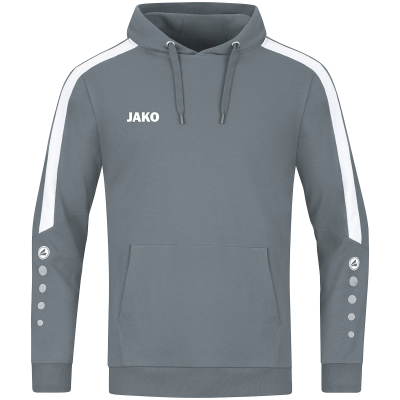 Jako Power majica s kapuljačom — siva_EliteSport