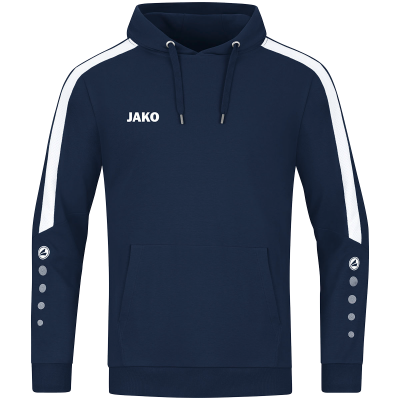 Jako Power majica s kapuljačom — tamno plava_EliteSport
