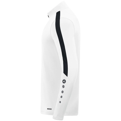 Jako Power ziptop majica dugih rukava –bijela/crna_EliteSportJako Power ziptop majica dugih rukava –bijela/crna_EliteSport