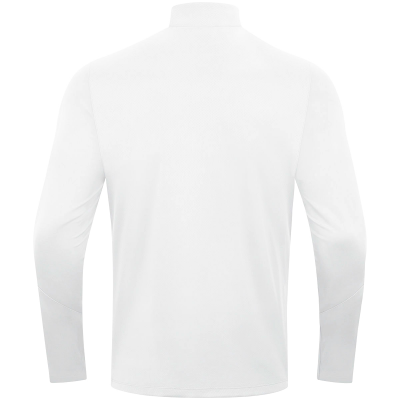 Jako Power ziptop majica dugih rukava –bijela/crvena_EliteSport
