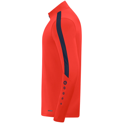 Jako Power ziptop majica dugih rukava – neon narančasta_EliteSportJako Power ziptop majica dugih rukava – neon narančasta_EliteSport
