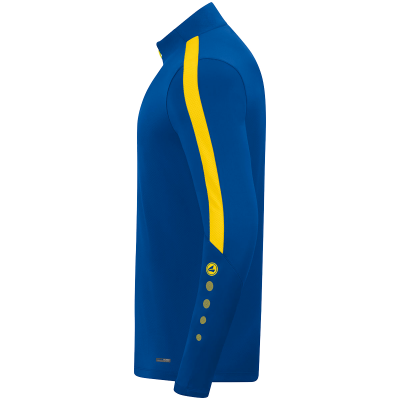 Jako Power ziptop majica dugih rukava – plava/žuta_EliteSport