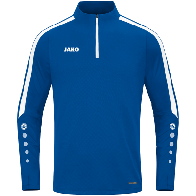 Jako Power ziptop majica dugih rukava – plava_EliteSport