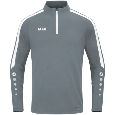 Jako Power ziptop majica dugih rukava – siva_EliteSport