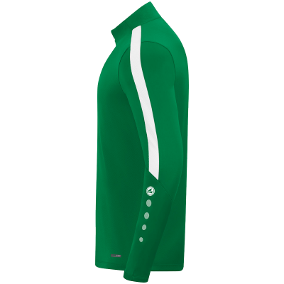 Jako Power ziptop majica dugih rukava – zelena_EliteSport